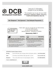 Standing Instruction Mandate Form For Postpaid Bill Payment