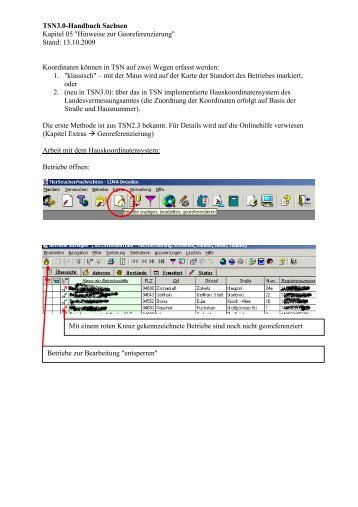TSN3.0-Handbuch Sachsen Kapitel 05 "Hinweise zur ...
