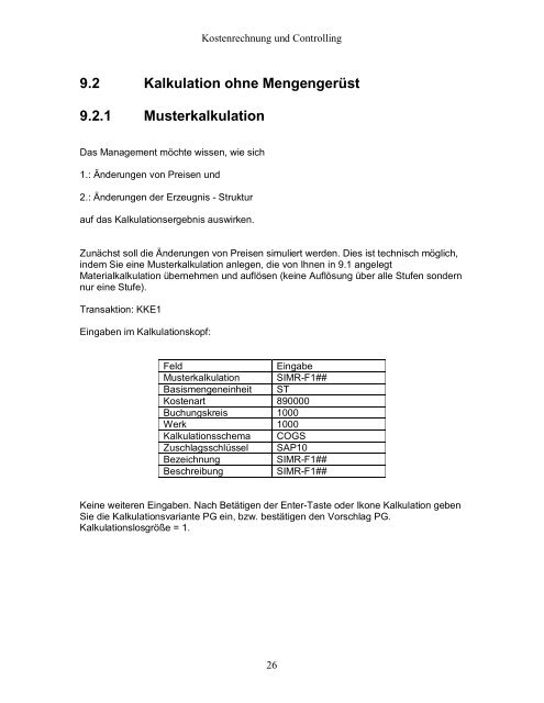 BWL 3 Fallstudie - Fachhochschule Worms