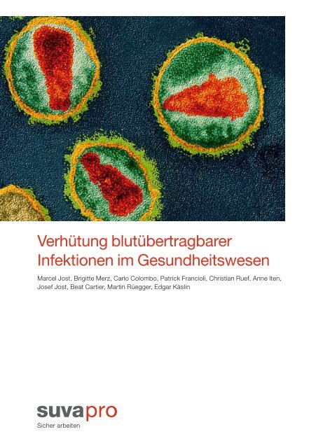 Verhütung blutübertragbarer Infektionen im Gesundheitswesen ...