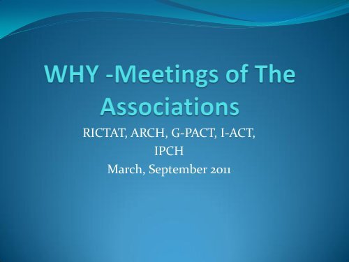 Ian McDougall Presentation - RICTAT Colon Hydrotherapy ...