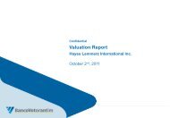 10/17/2011 Valuation Report (Votorantim) (1.7 Mb) - Iochpe-Maxion