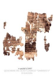 VINCENZO GIANNONE - Il fr. 58 di Saffo e il papiro di Colonia
