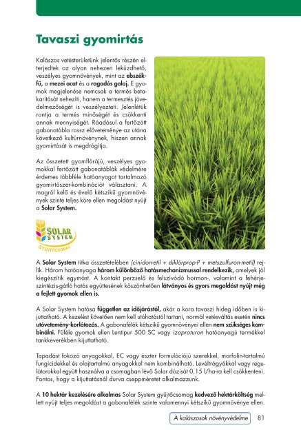 Nufarmer Növényvédelmi Kézikönyv 2012