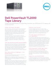 Dell PowerVault TL2000 Tape Library - Open Storage Solutions