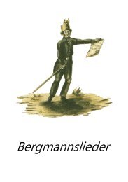 Bergmannslieder - Montanuniversität Leoben