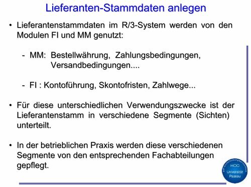 Fallstudie III: Logistik-Integration