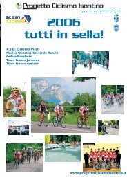 2006 tutti in sella! - Associazione Ciclistica Pieris