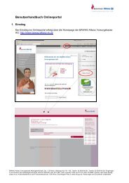 Anleitung Registrierung Onlineportal - BAWAG Allianz ...