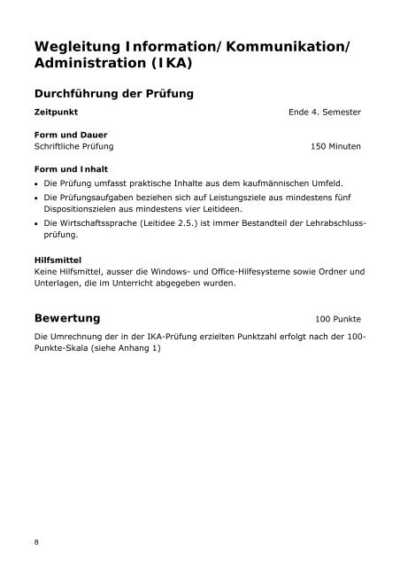 Prüfungswegleitung 10-13 (253 KB) - Bildungszentrum kvBL