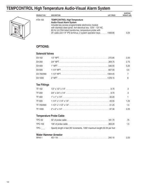 Full Line List Price Book - Cook Sales Co