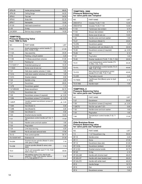 Full Line List Price Book - Cook Sales Co