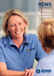 RDNS 2011 Annual Report - Royal District Nursing Service