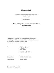 Masterarbeit - HTW Berlin