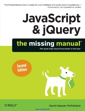 JavaScript & jQuery: The Missing Manual ... - Robert Guajardo