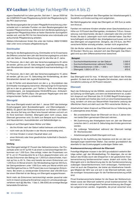 SIGNAL KV-Handbuch - SIGNAL IDUNA Vertriebspartnerservice AG