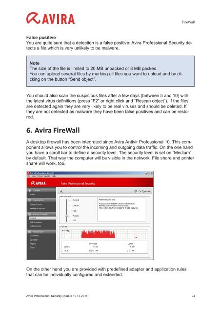 Avira Professional Security Howto