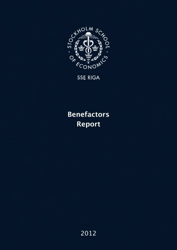 Benefactors Report