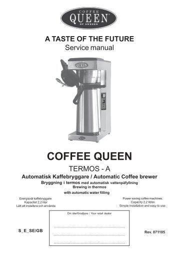 coffee queen termos a - Crem International