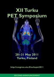 XII Turku PET Symposium