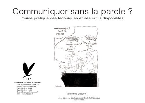 brochure COMMUNIQUER SANS LA PAROLE - ALIS