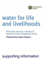 Thames River Basin District - Environment Agency