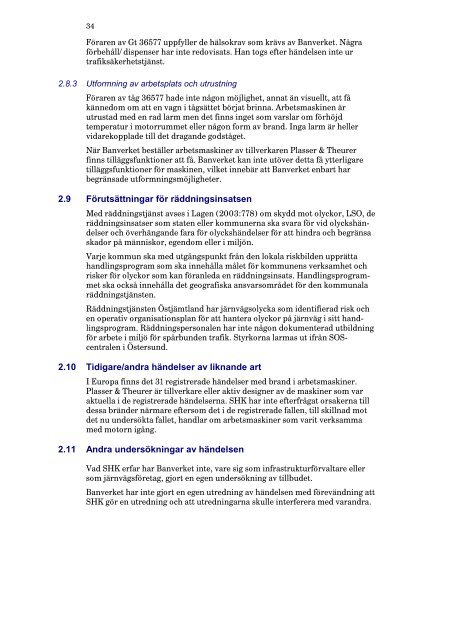 Rapport RJ 2010:02 - Statens Haverikommission