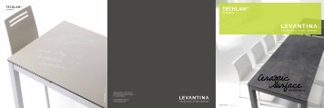 TECHLAM® Furniture - Levantina
