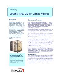 Nirvana N160-2S for Carron Phoenix - Ingersoll Rand