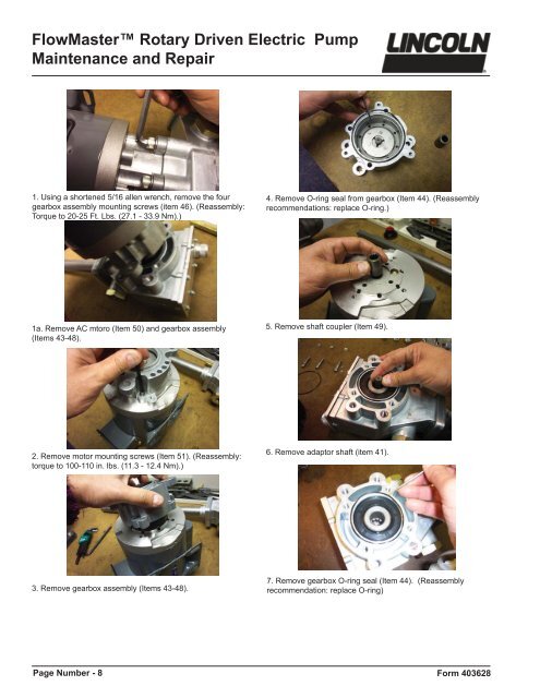 FlowMaster™ Rotary Driven Electric Pump - Lincoln Industrial