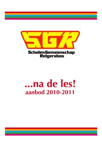 ...na de les! - SG Reigersbos