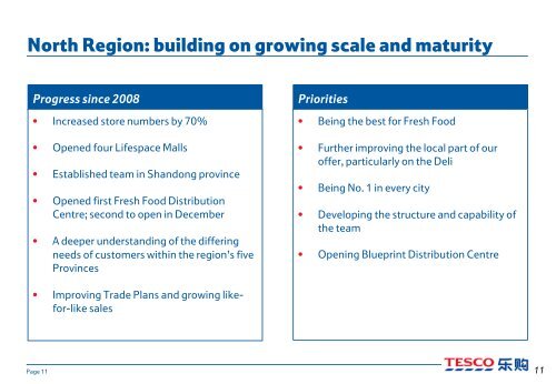 A blueprint for profitable retailing in China - Tesco PLC