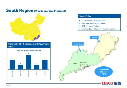 A blueprint for profitable retailing in China - Tesco PLC