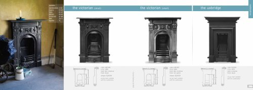 Carron Fireplaces Brochure - Victorian Fireplaces