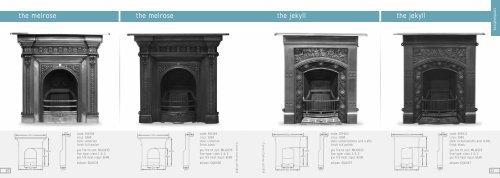 Carron Fireplaces Brochure - Victorian Fireplaces