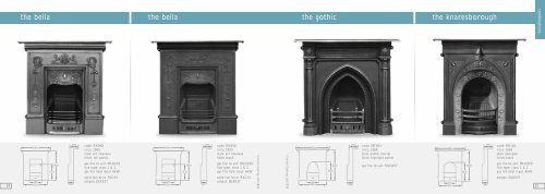 Carron Fireplaces Brochure - Victorian Fireplaces