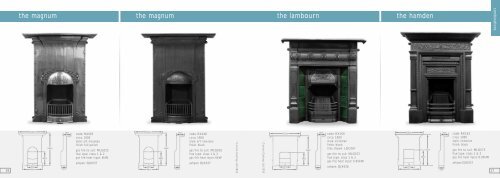 Carron Fireplaces Brochure - Victorian Fireplaces