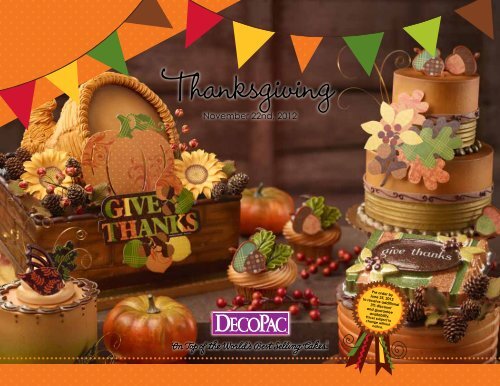 Fall/Thanksgiving 2023 by DecoPac - Issuu