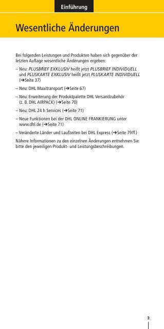 Leistungen und Preise - Index of