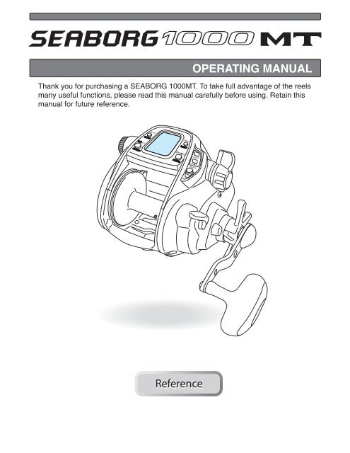 Seaborg 1000 Megatwin User Manual [13.2Mb PDF] - Daiwafishing