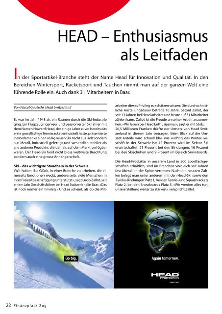 Ausgabe 2 / Dezember 2005 - Fidfinvest Treuhand, Zug