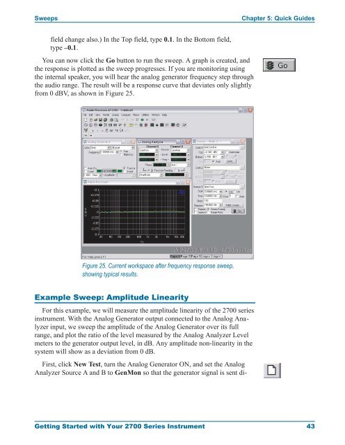 Getting Started with Your 2700 Series Instrument