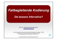 Fallbegleitende Kodierung-End-Druck - KU Gesundheitsmanagement