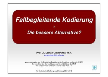 Fallbegleitende Kodierung-End-Druck - KU Gesundheitsmanagement