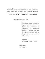 prevalência da apnéia do sono em pacientes com acromegalia e ...