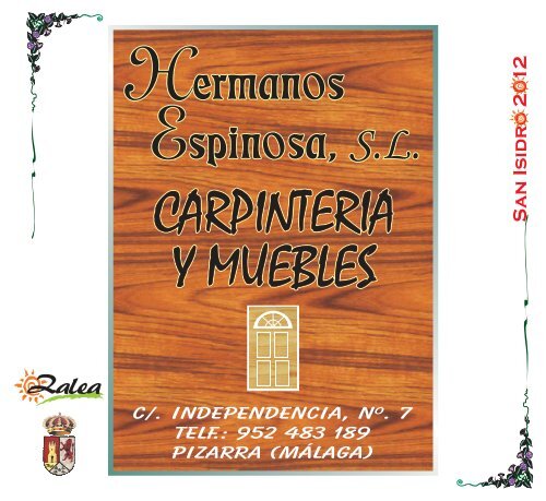 Libro Feria Zalea 2012 - Ayuntamiento de Pizarra