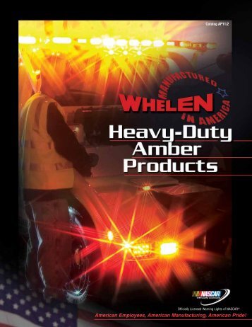 Whelen Amber Catalog