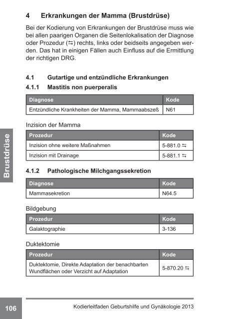 Kodierleitfaden Gynäkologie und Geburtshilfe - Kodieren mit ...