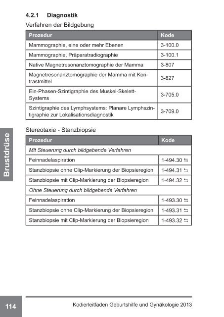 Kodierleitfaden Gynäkologie und Geburtshilfe - Kodieren mit ...