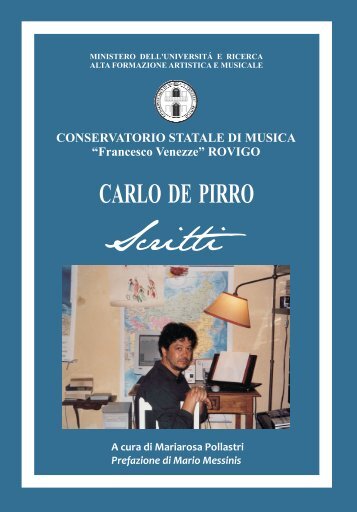 Copia di De Pirro.vp - Conservatorio di Musica “Francesco Venezze”